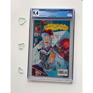 Beavis and the Butt-Head #12 (1995) CGC 9.4 Christmas Cover - MTV Comic Book